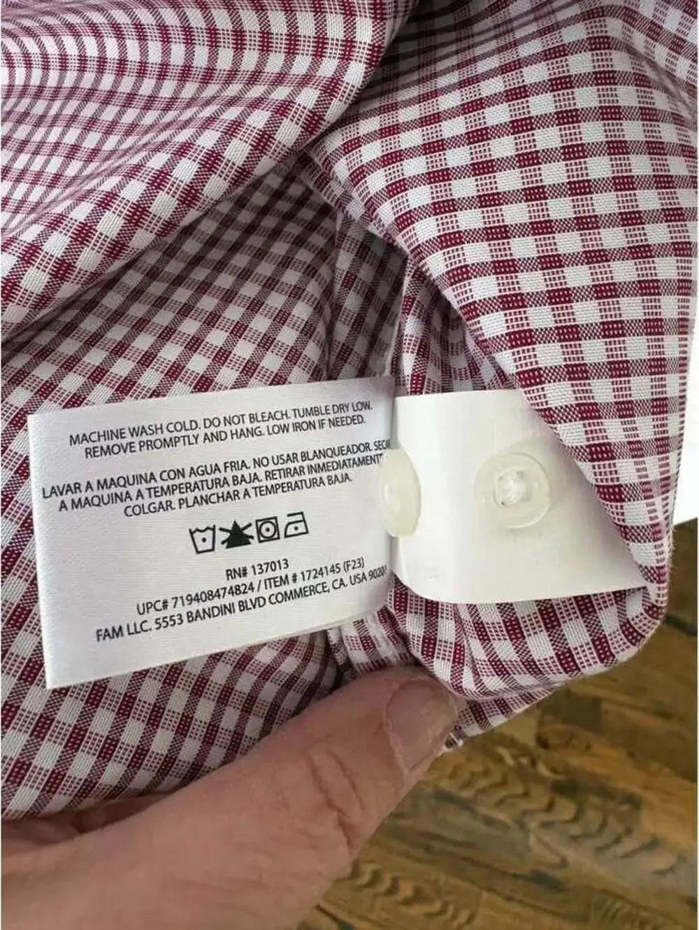 Banana Republic Gingham Button-Down Shirt